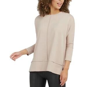 New Spanx Dolman Women's Sweatshirt Oat Medium